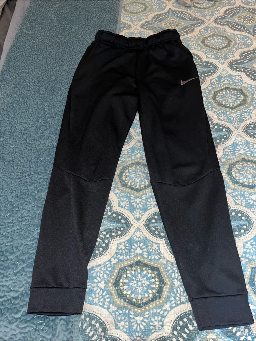 Nike Black Men's Athletic Jogger Sweatpants